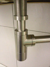 Brushed Stainless Steel Bottle Trap